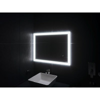 Зеркало для ванной с подсветкой Бологна 140х70 см